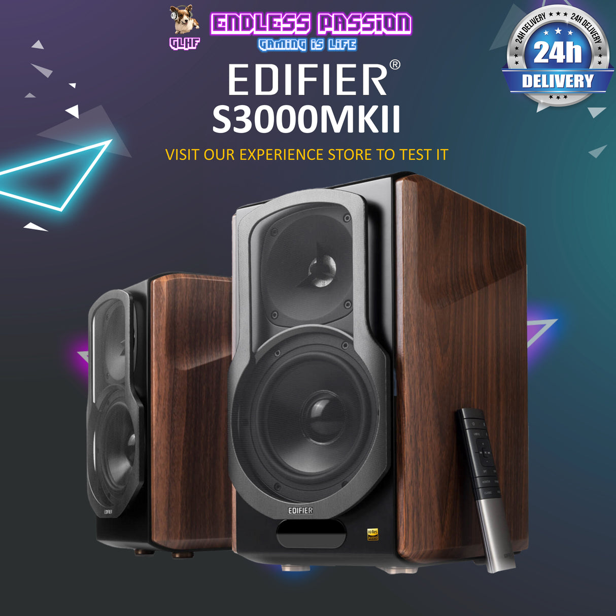 Edifier S3000MKII Bluetooth Bookshelf Speakers