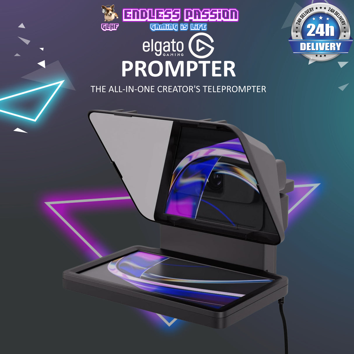 Elgato Prompter - The all-in-one creator's teleprompter