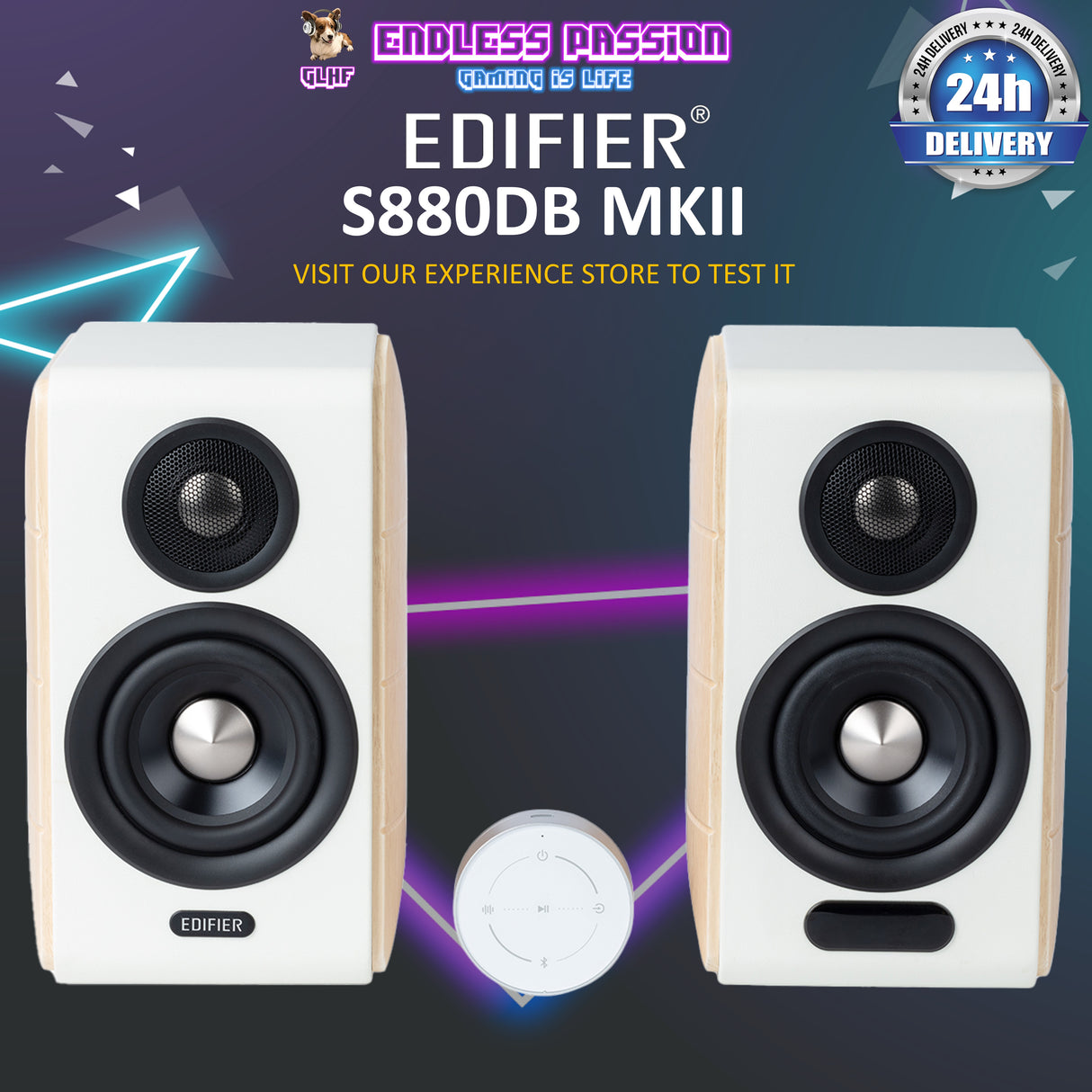 Edifier S880DB MKII Active Powered Bookshelf Speakers