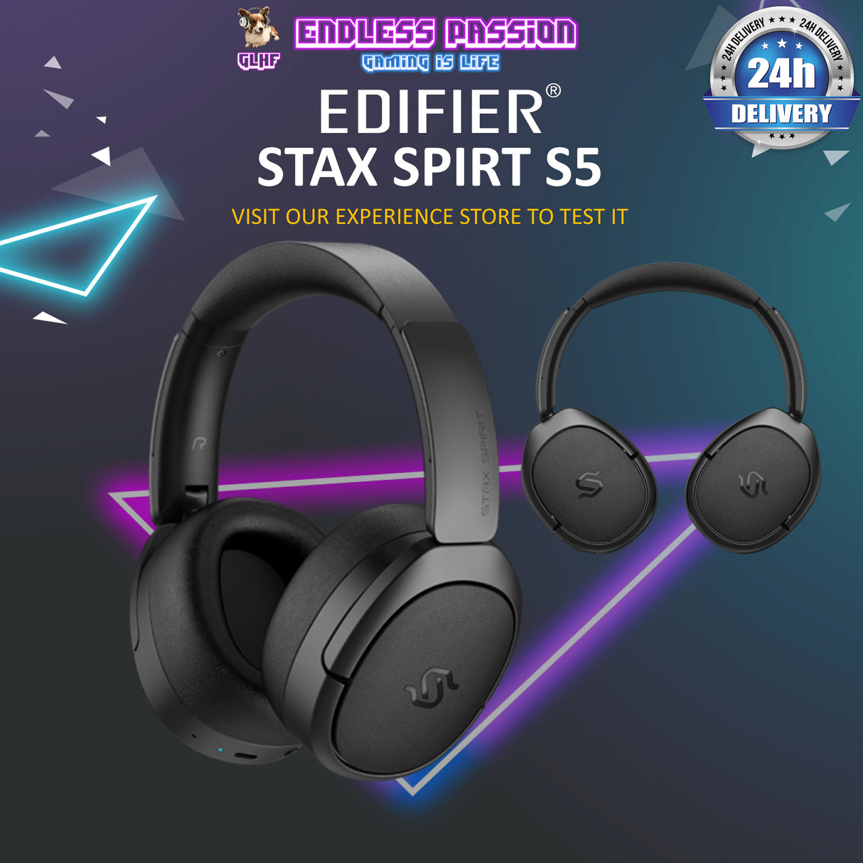 Edifier STAX SPIRIT S5 Wireless Planar Magnetic Headphones