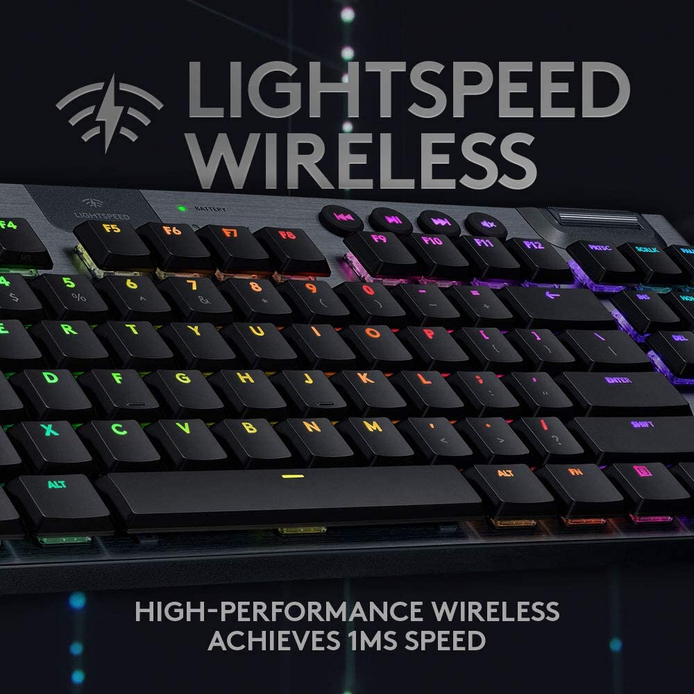 Logitech G915 TKL Lightspeed Wireless RGB Mechanical Gaming Keyboard