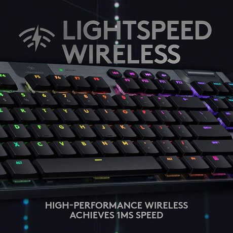 Logitech G915 TKL Lightspeed Wireless RGB Mechanical Gaming Keyboard