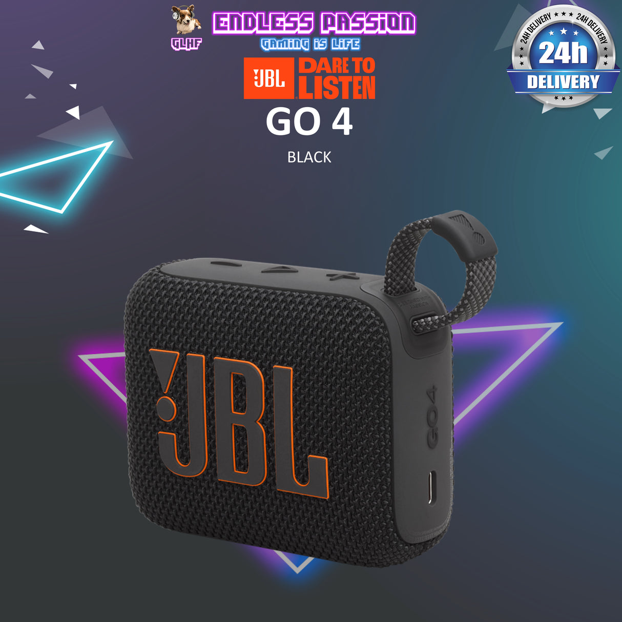 JBL Go 4 Mini Portable Bluetooth Speaker