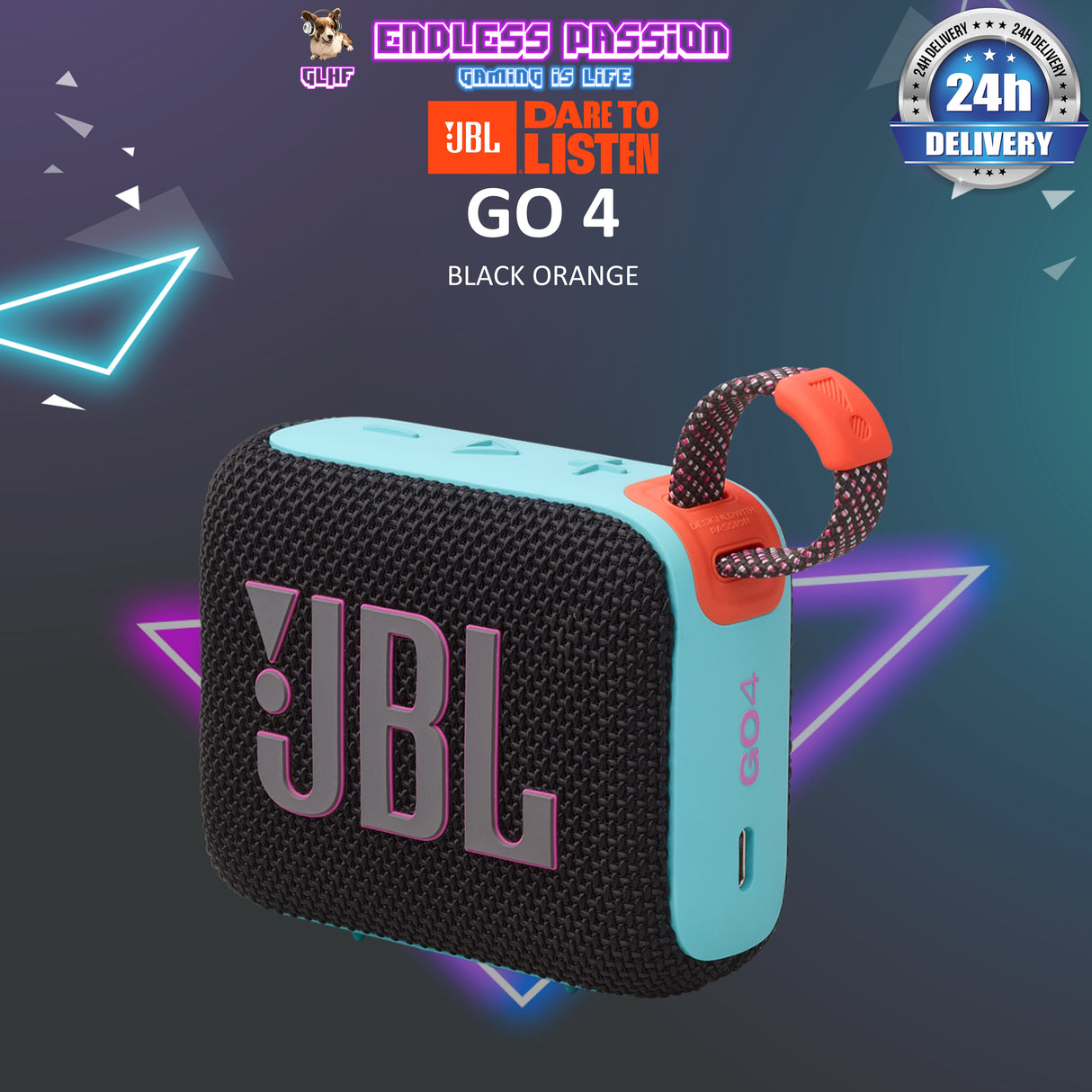 JBL Go 4 Mini Portable Bluetooth Speaker