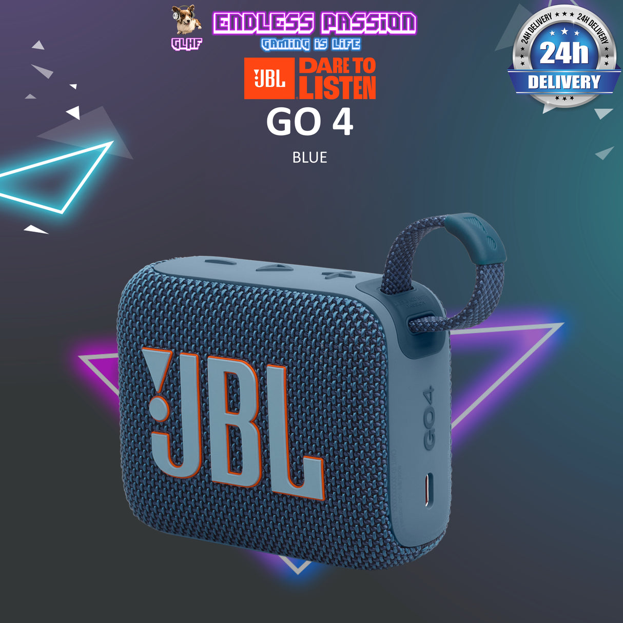 JBL Go 4 Mini Portable Bluetooth Speaker