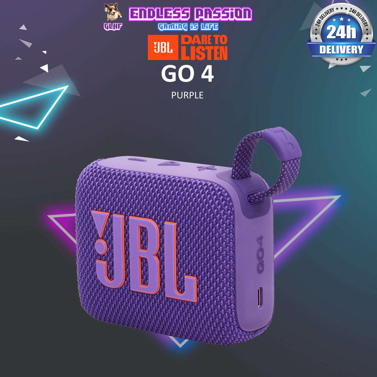 JBL Go 4 Mini Portable Bluetooth Speaker