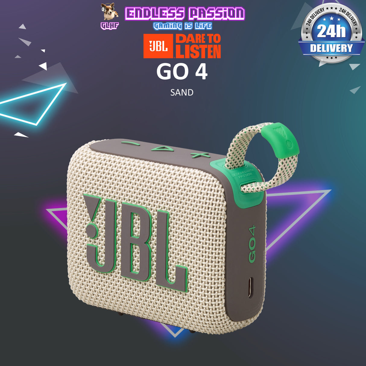 JBL Go 4 Mini Portable Bluetooth Speaker