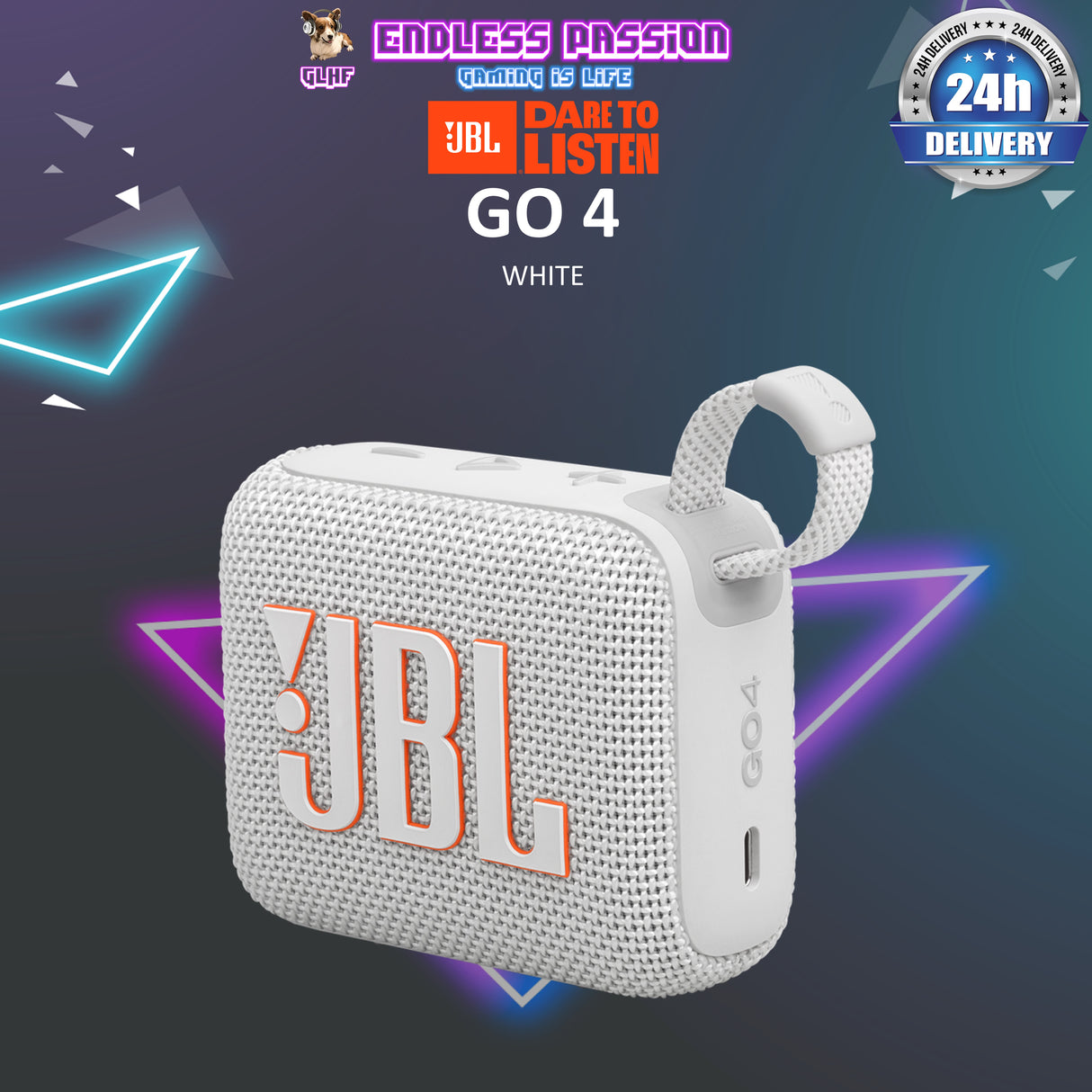 JBL Go 4 Mini Portable Bluetooth Speaker