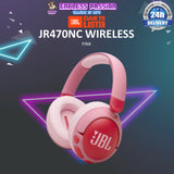 JBL JR 470NC, Kid-Friendly Wireless Over-Ear Bluetooth Headphones with Active Noice Cancelling