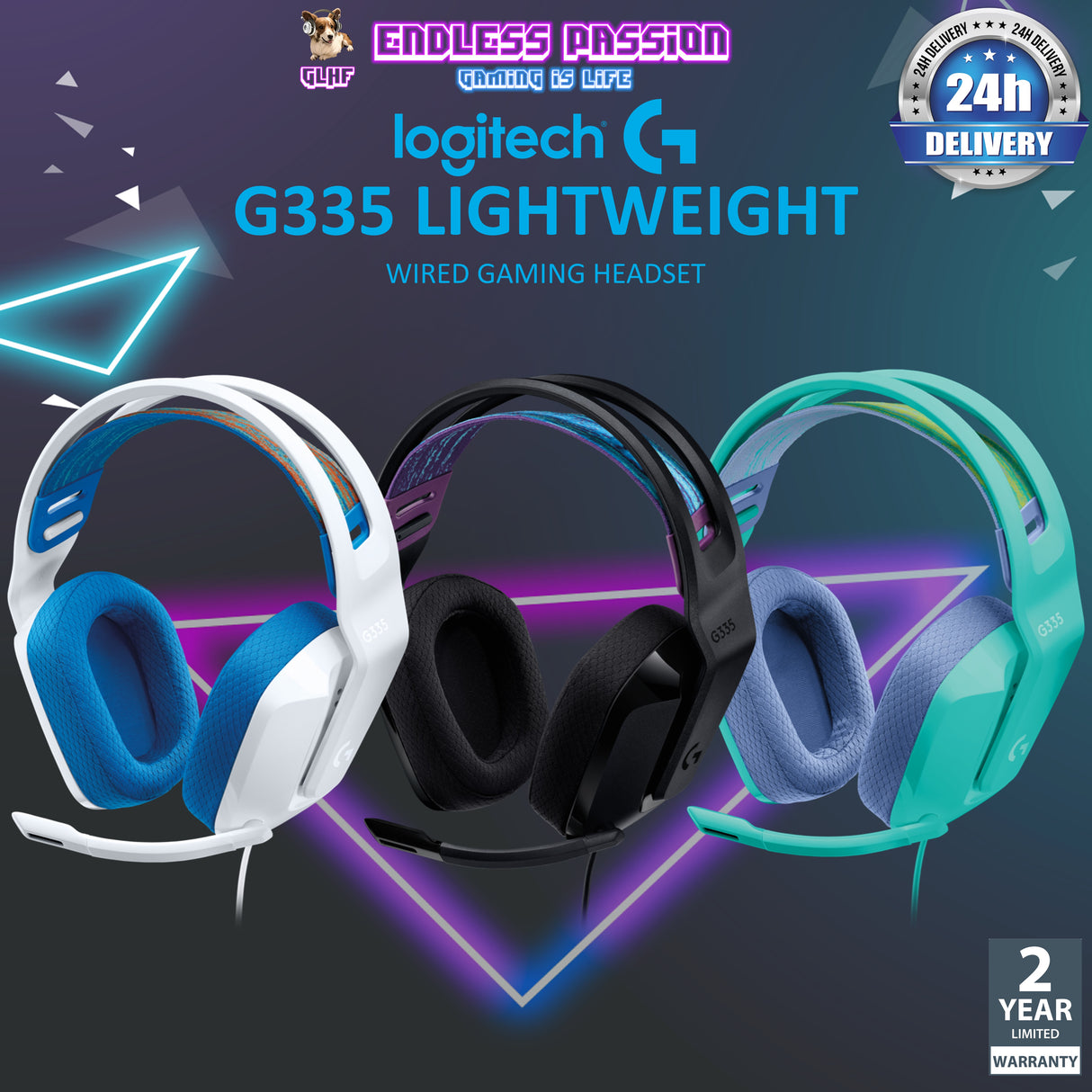 Logitech G335 Wired Gaming Headset