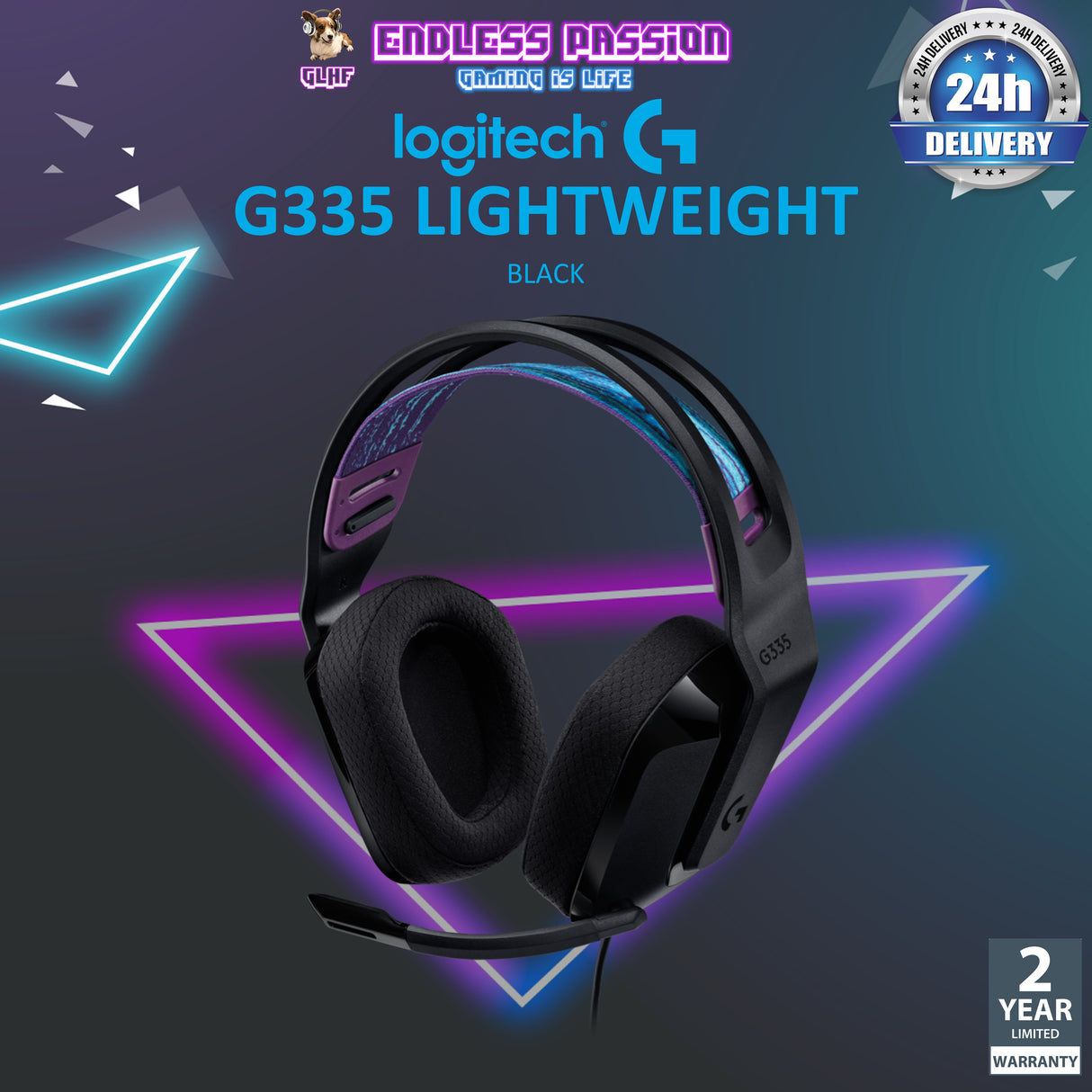 Logitech G335 Wired Gaming Headset