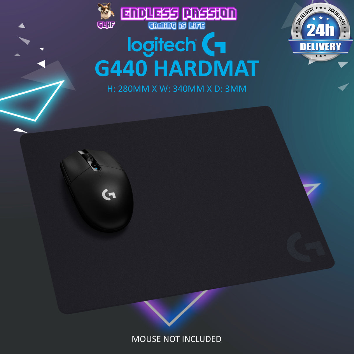 Logitech G440 Hard Gaming Mouse Pad