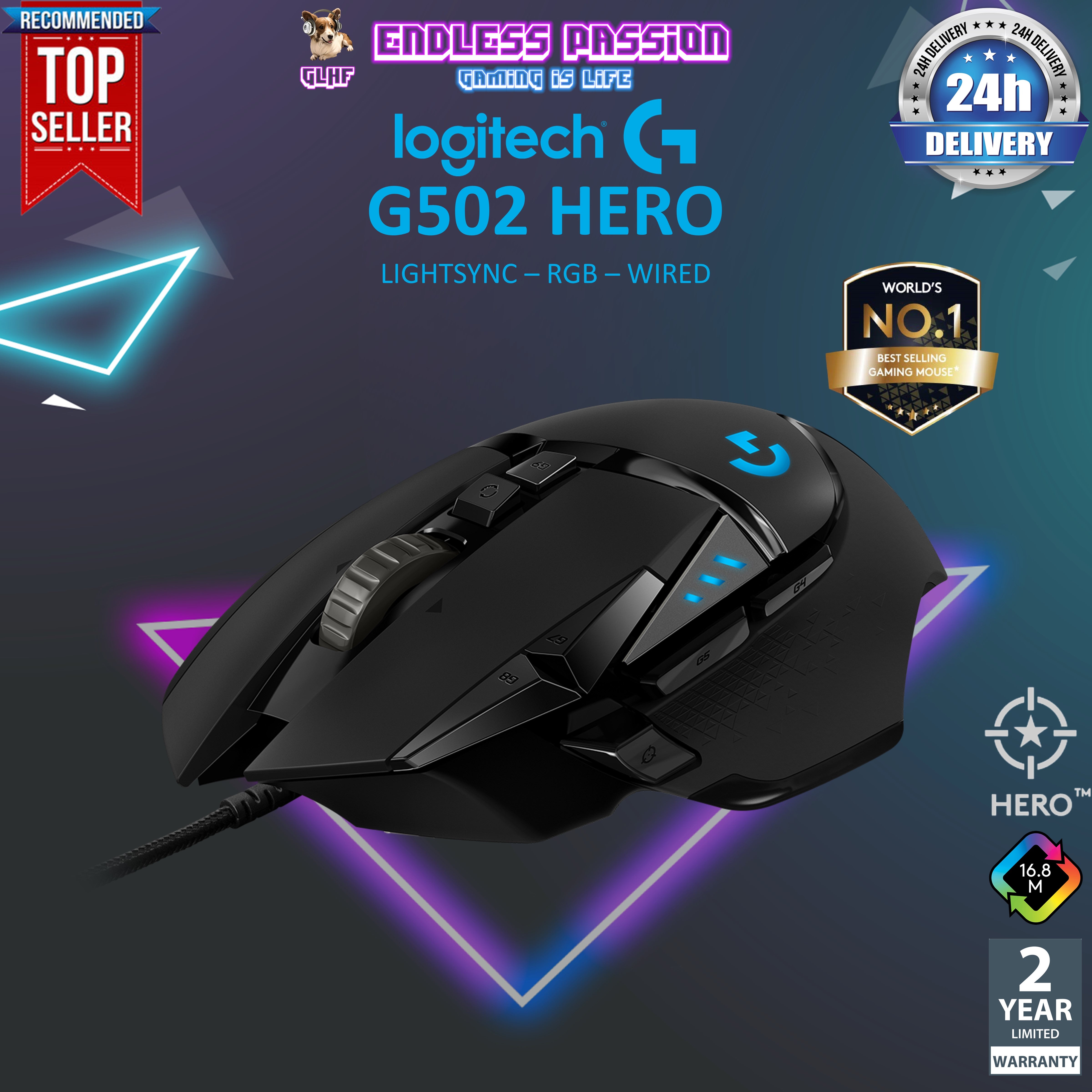 G502 Hero purchases High Performance Gaming Mouse