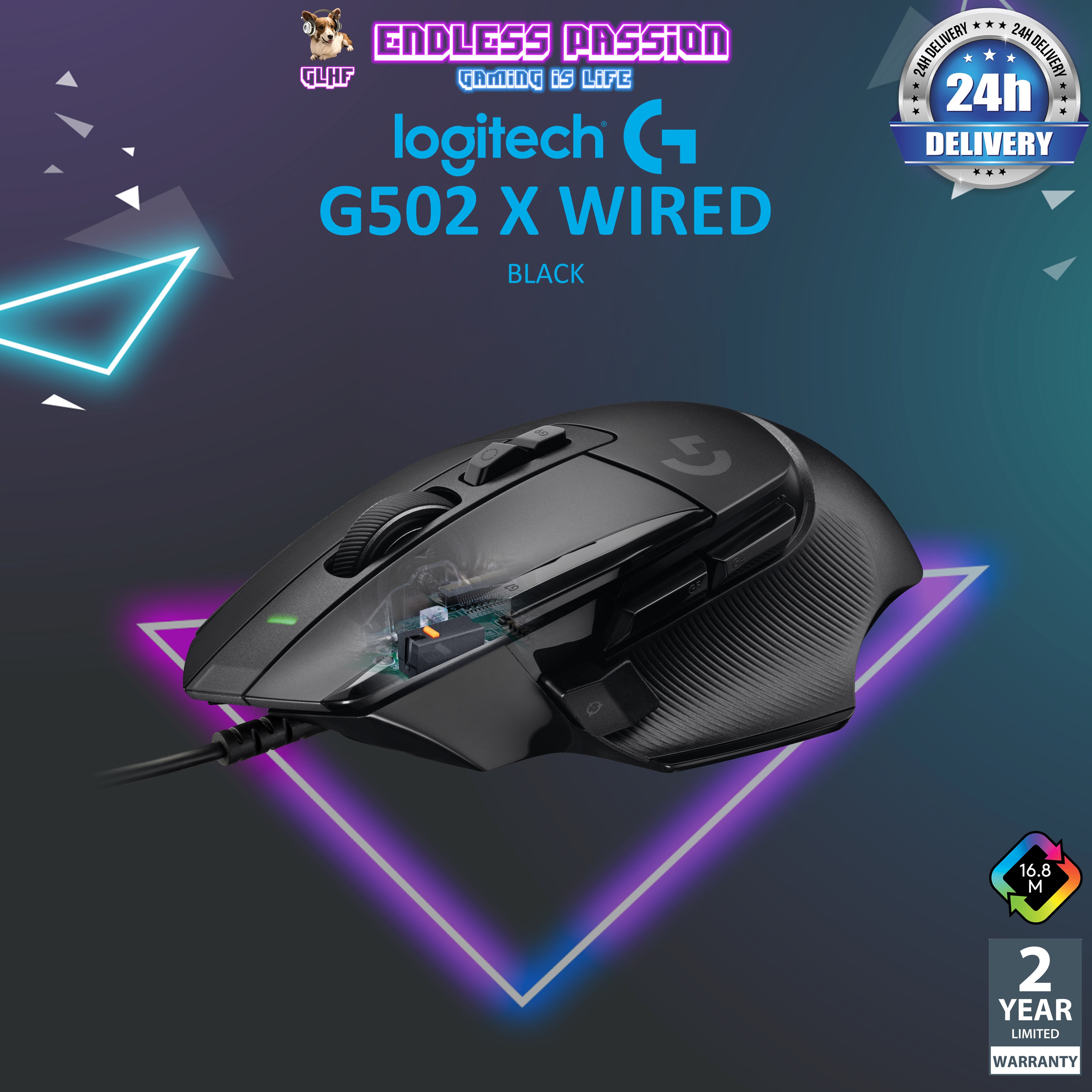 Logitech G502 high quality X Wired Gaming Mouse