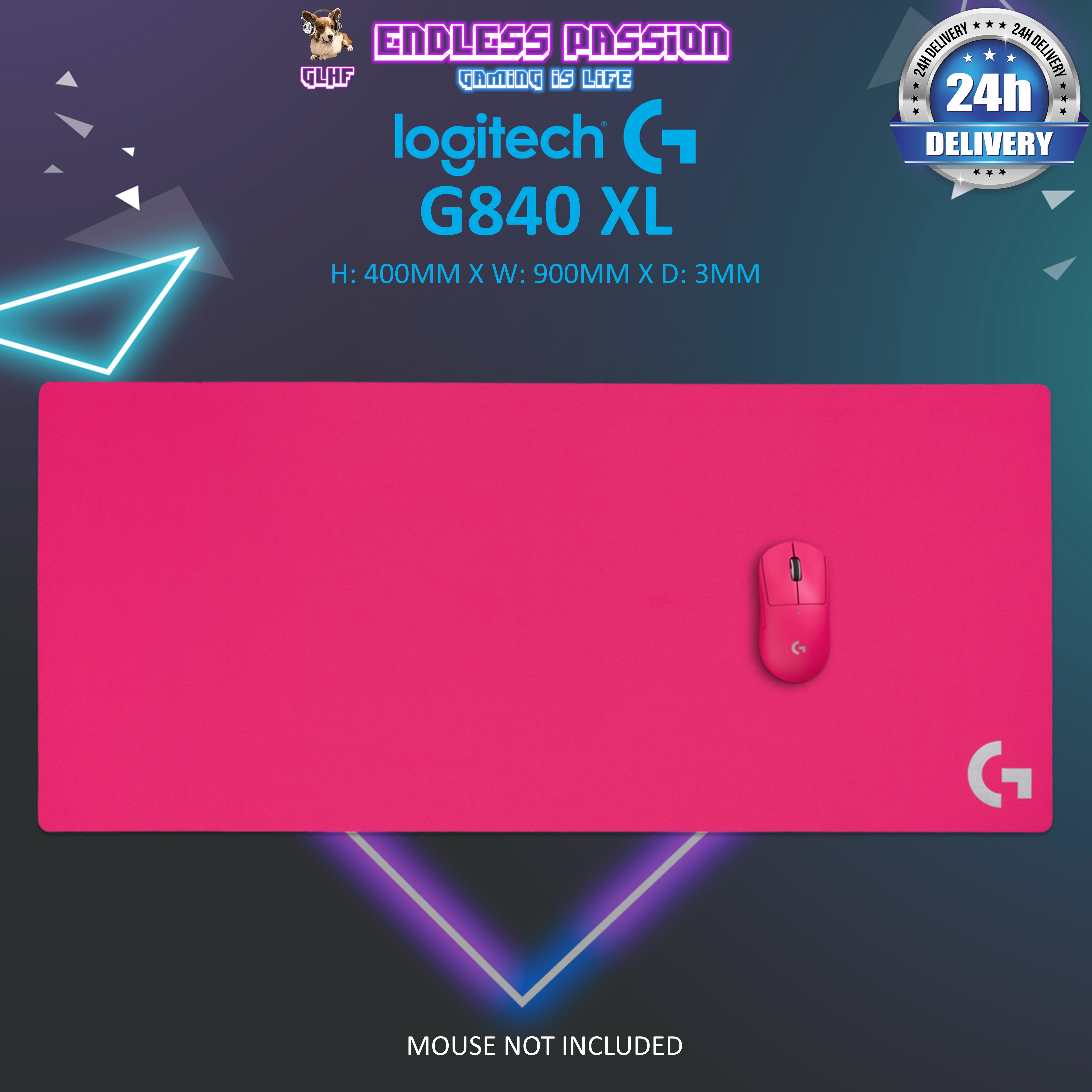 LOGITECH G840 XL MOUSE PAD sale (MAGENTA) - NEW