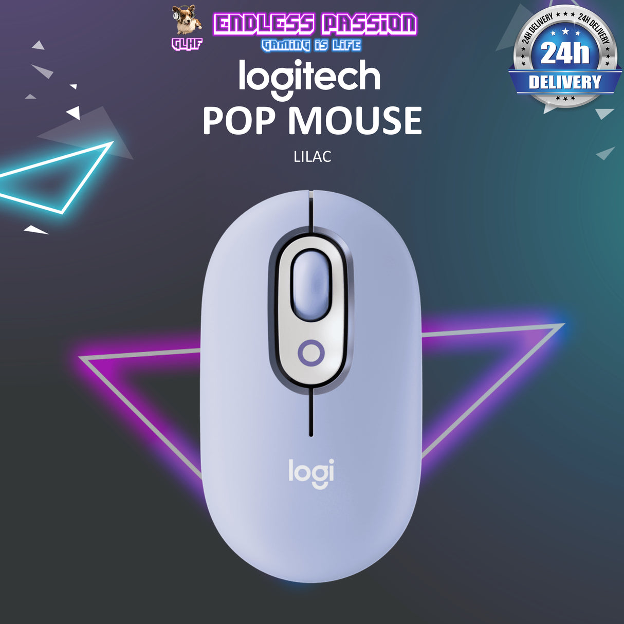 Logitech POP Mouse Wireless Mouse with Customizable Emojis