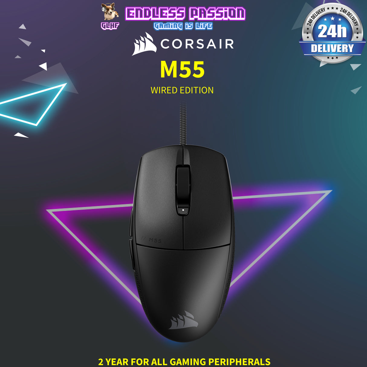 Corsair M55 Wired Gaming Mouse