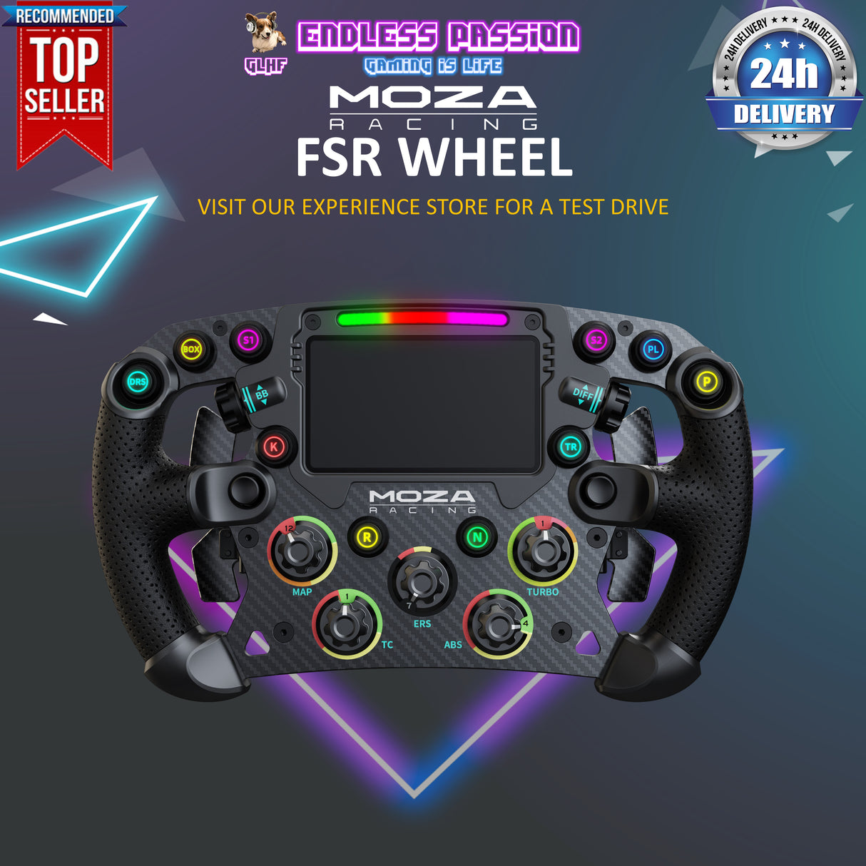 MOZA FSR Formula Wheel