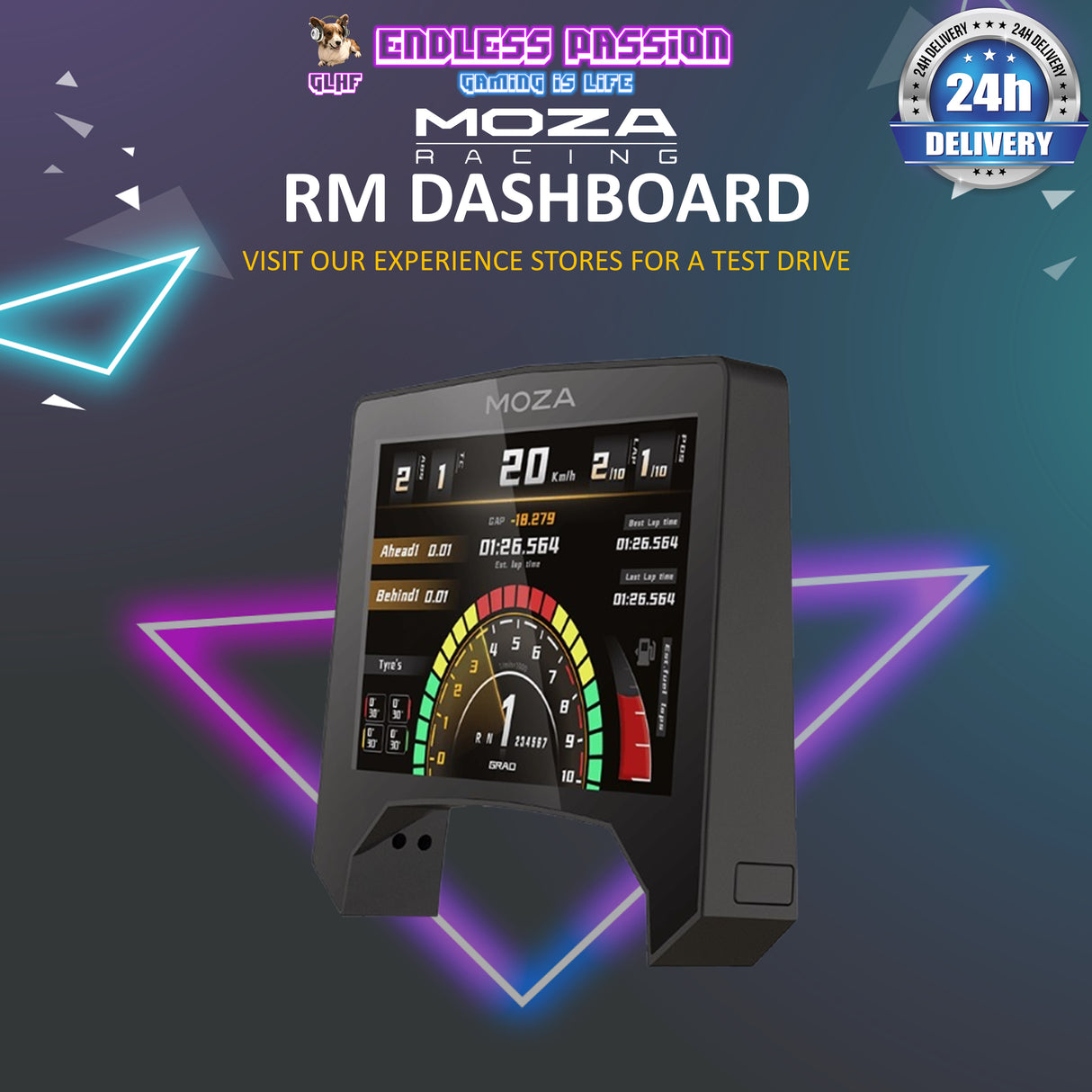 MOZA RM Digital Dashboard