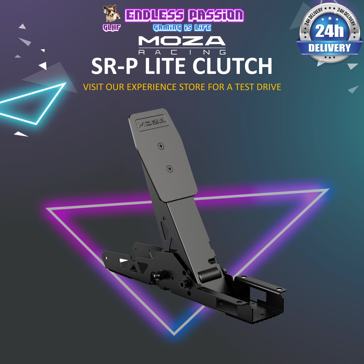 MOZA SR-P Lite Clutch Pedal