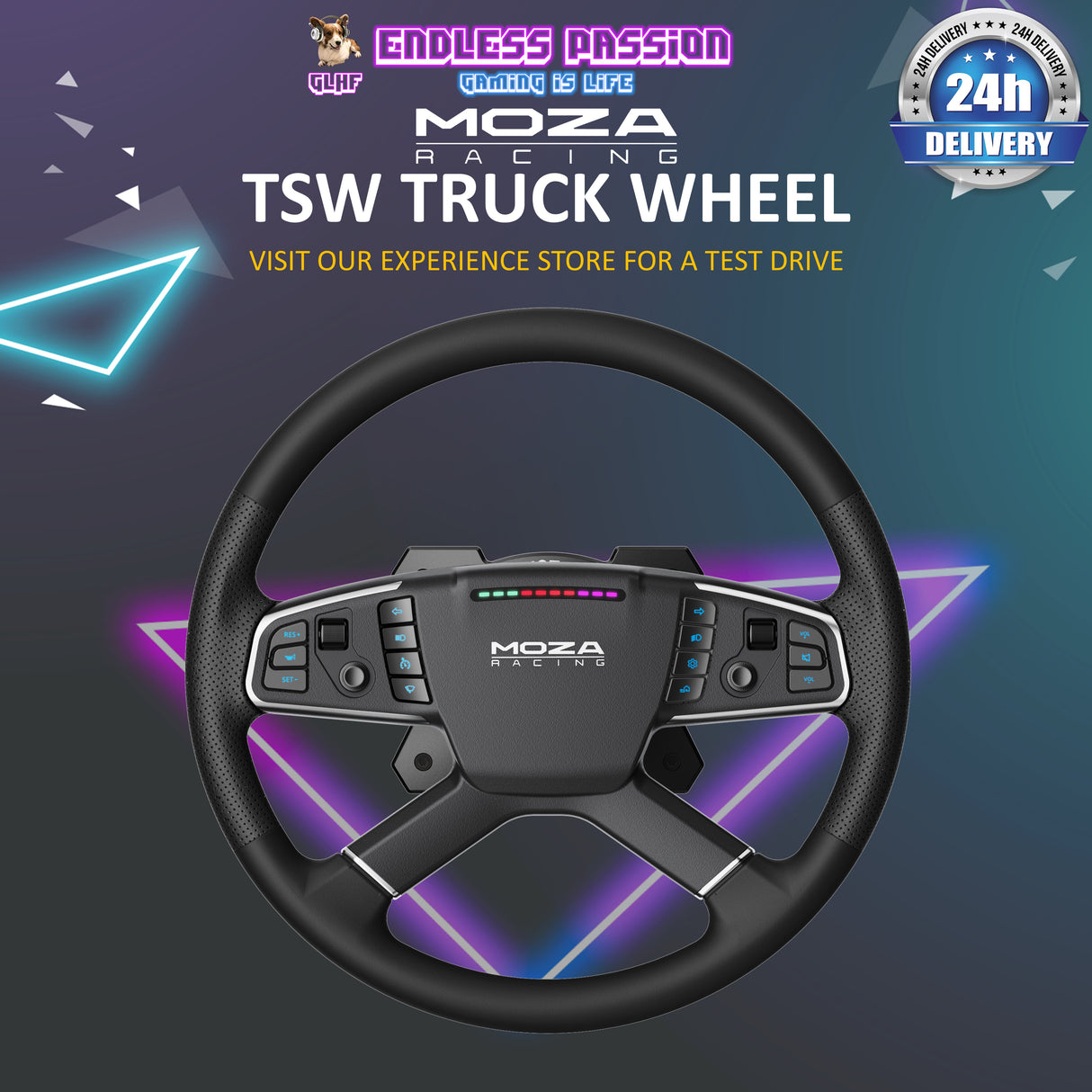 MOZA TSW Truck Wheel