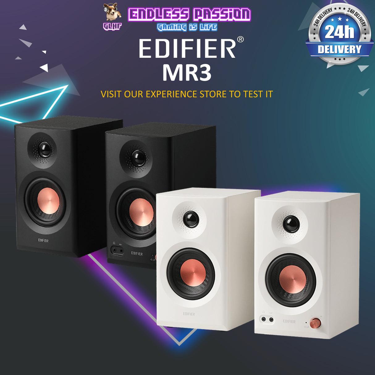 Edifier MR3 Powered Studio Monitor Speakers