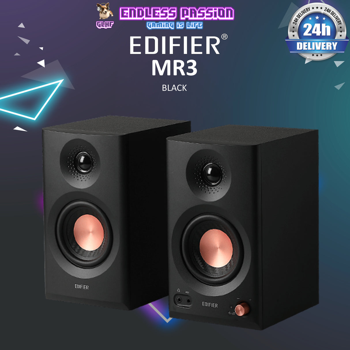 Edifier MR3 Powered Studio Monitor Speakers