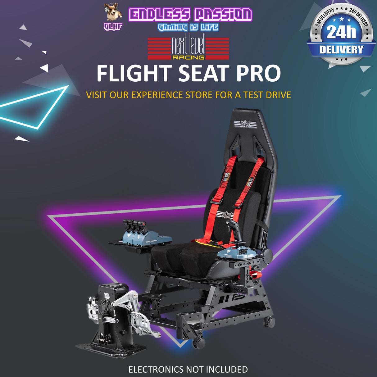 Next Level Racing Flight Seat Pro