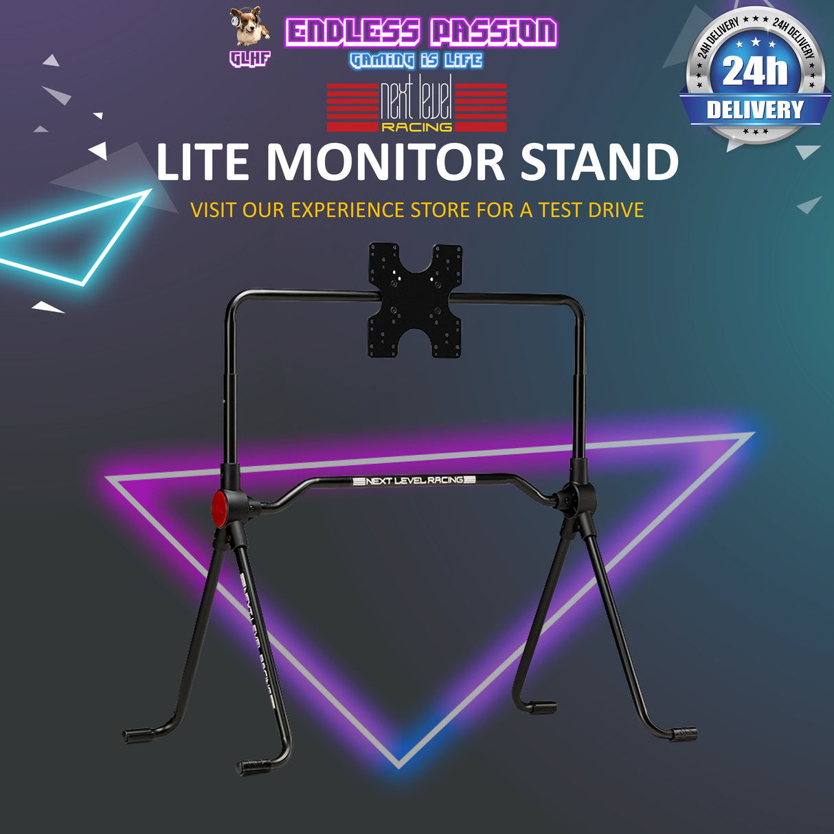 Next Level Racing Lite Free Standing Monitor Stand