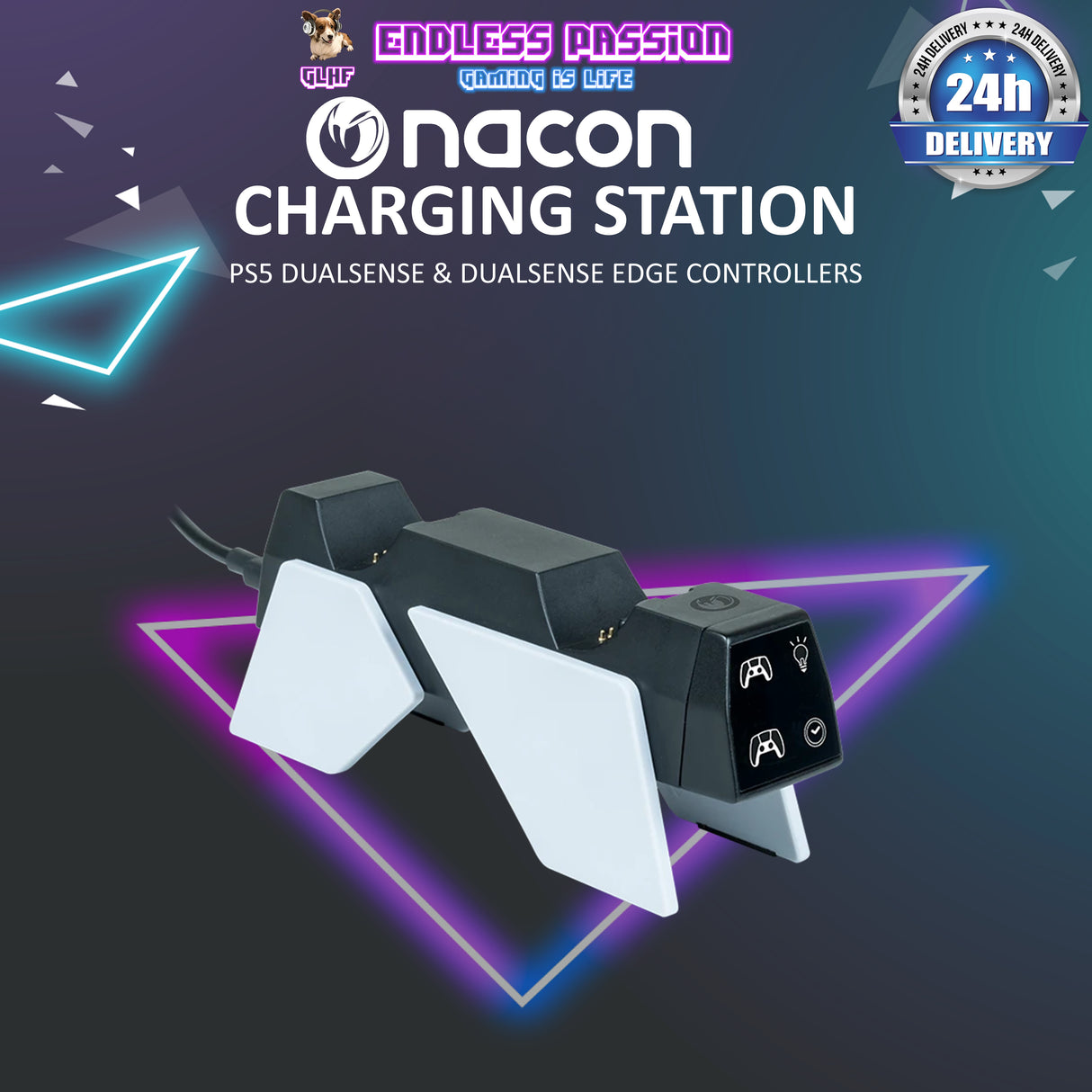 NACON Double Charging Station for PlayStation 5