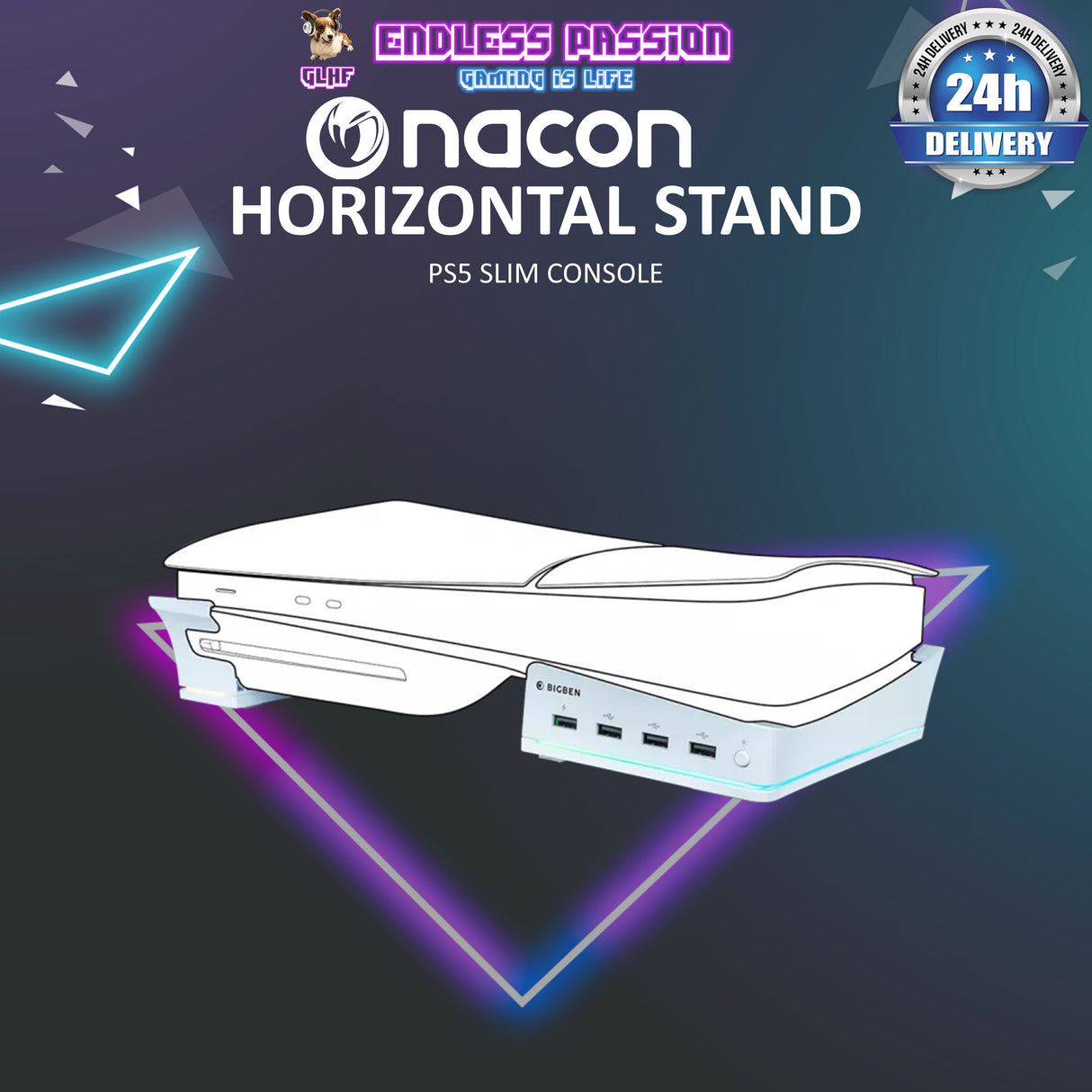 NACON Horizontal stand for PS5® Slim console