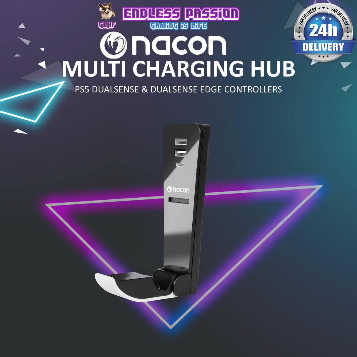 NACON PS5 SLIM Multi Charging Hub