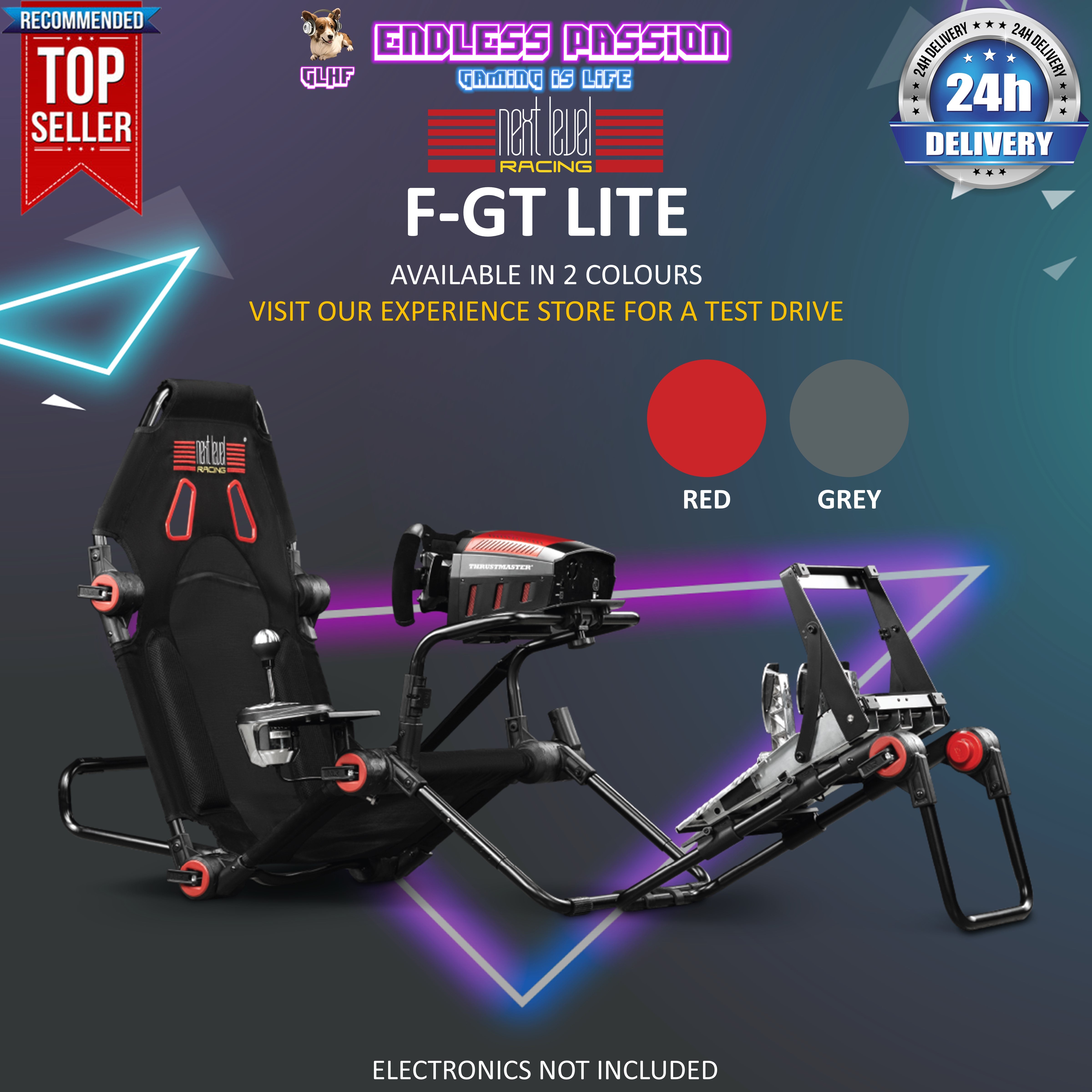 Next Level Racing hot Foldable Gaming Chair/Cockpit