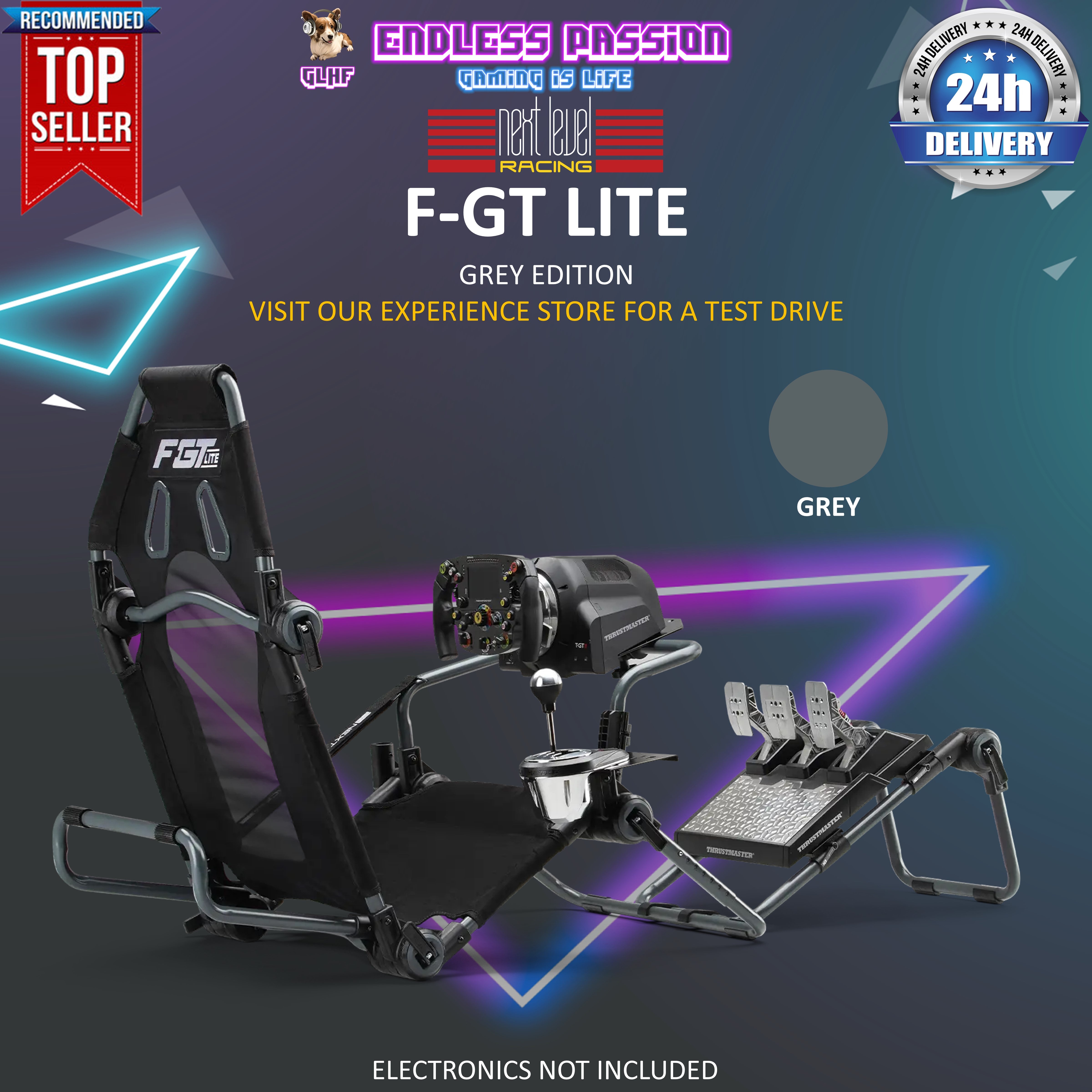 Next Level hotsell Racing Foldable Gaming Chair/Cockpit