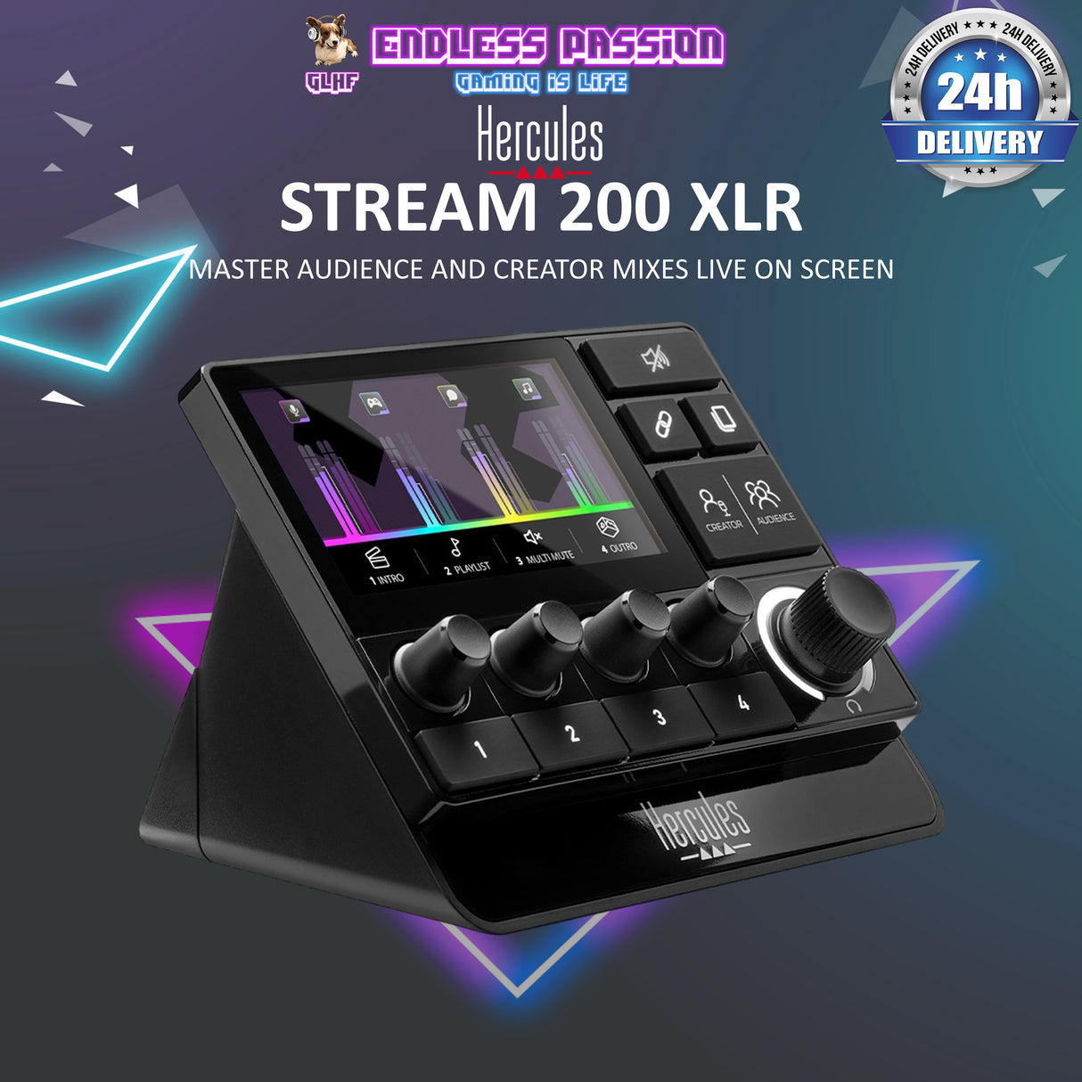 HERCULES STREAM 200 XLR