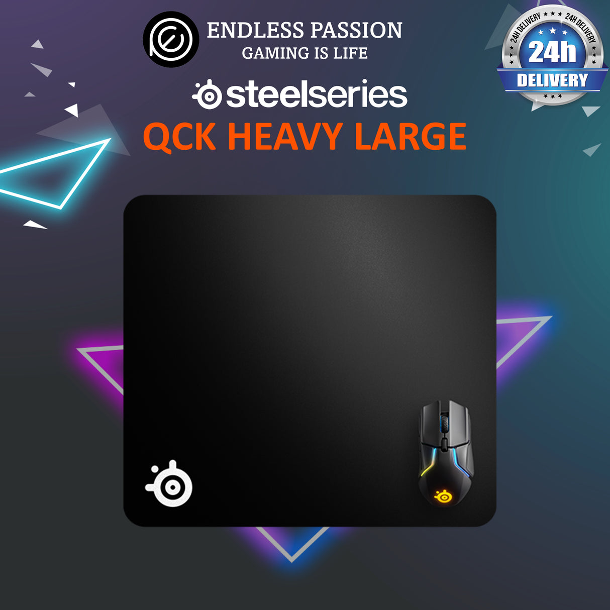 SteelSeries Qck Heavy Gaming Mousepad