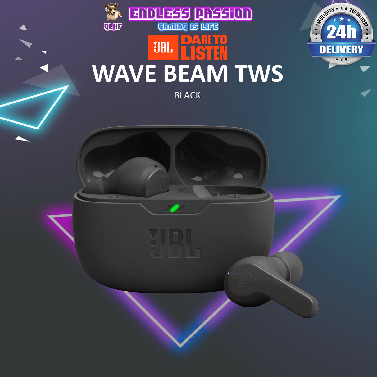 JBL Wave Beam True Wireless Earbuds