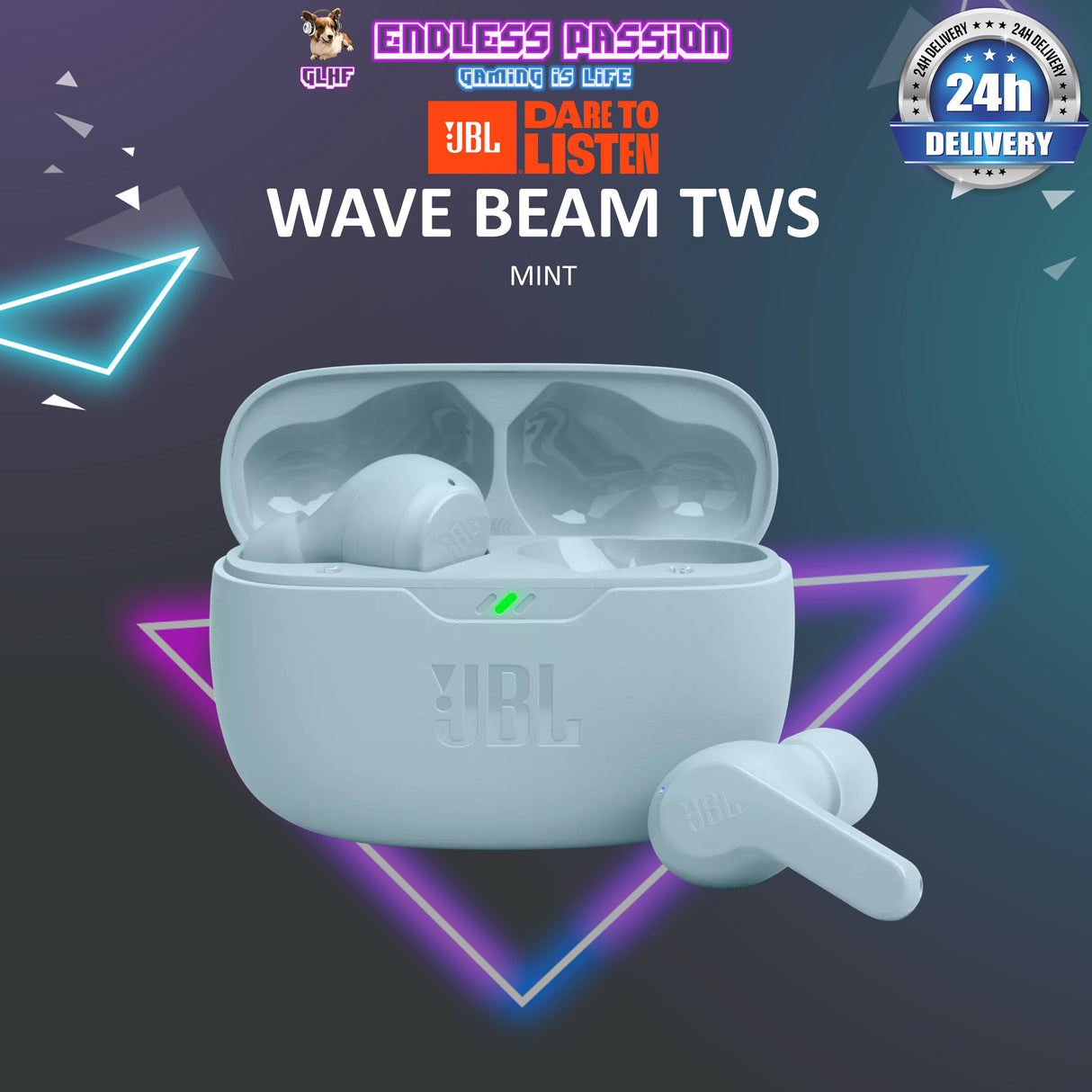 JBL Wave Beam True Wireless Earbuds