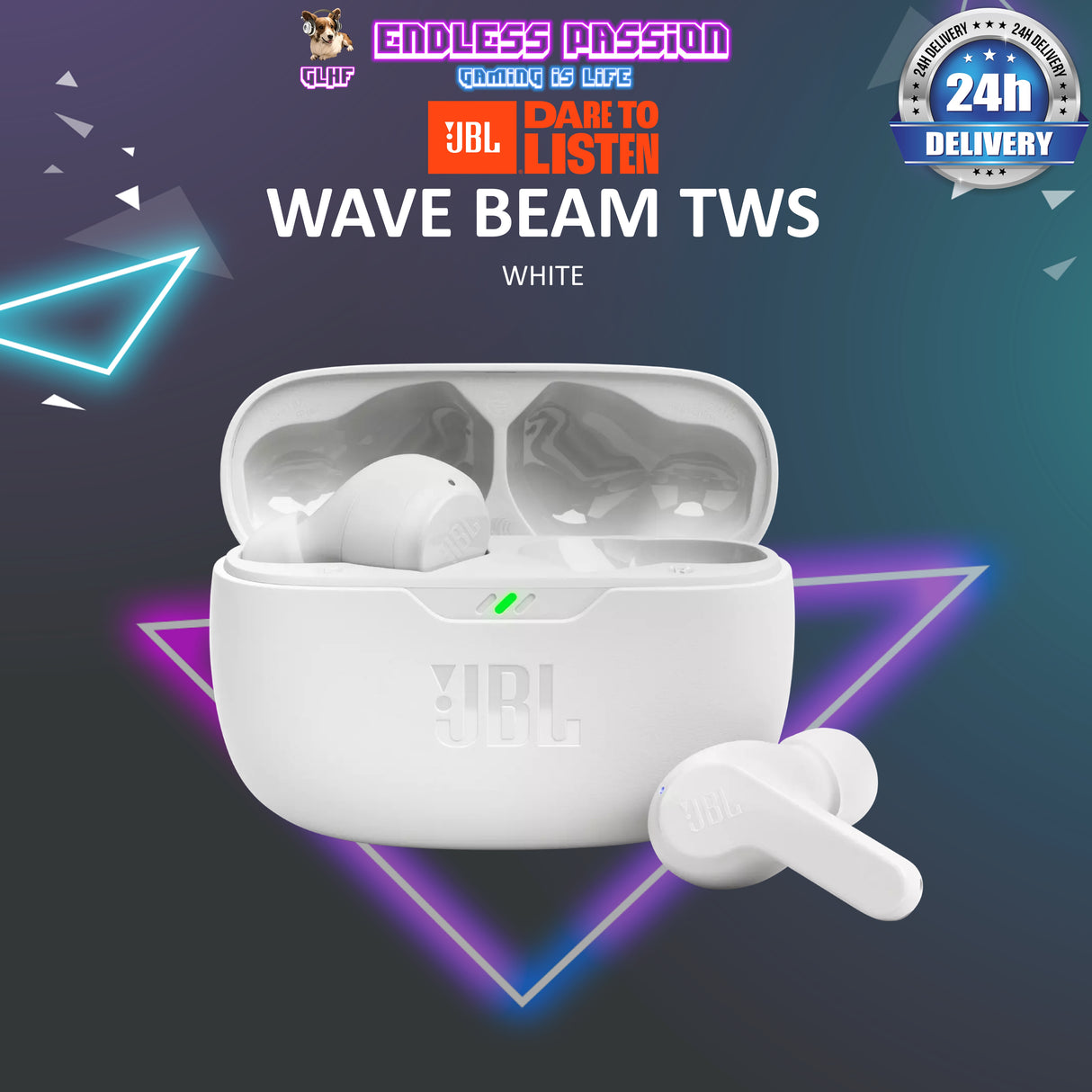 JBL Wave Beam True Wireless Earbuds