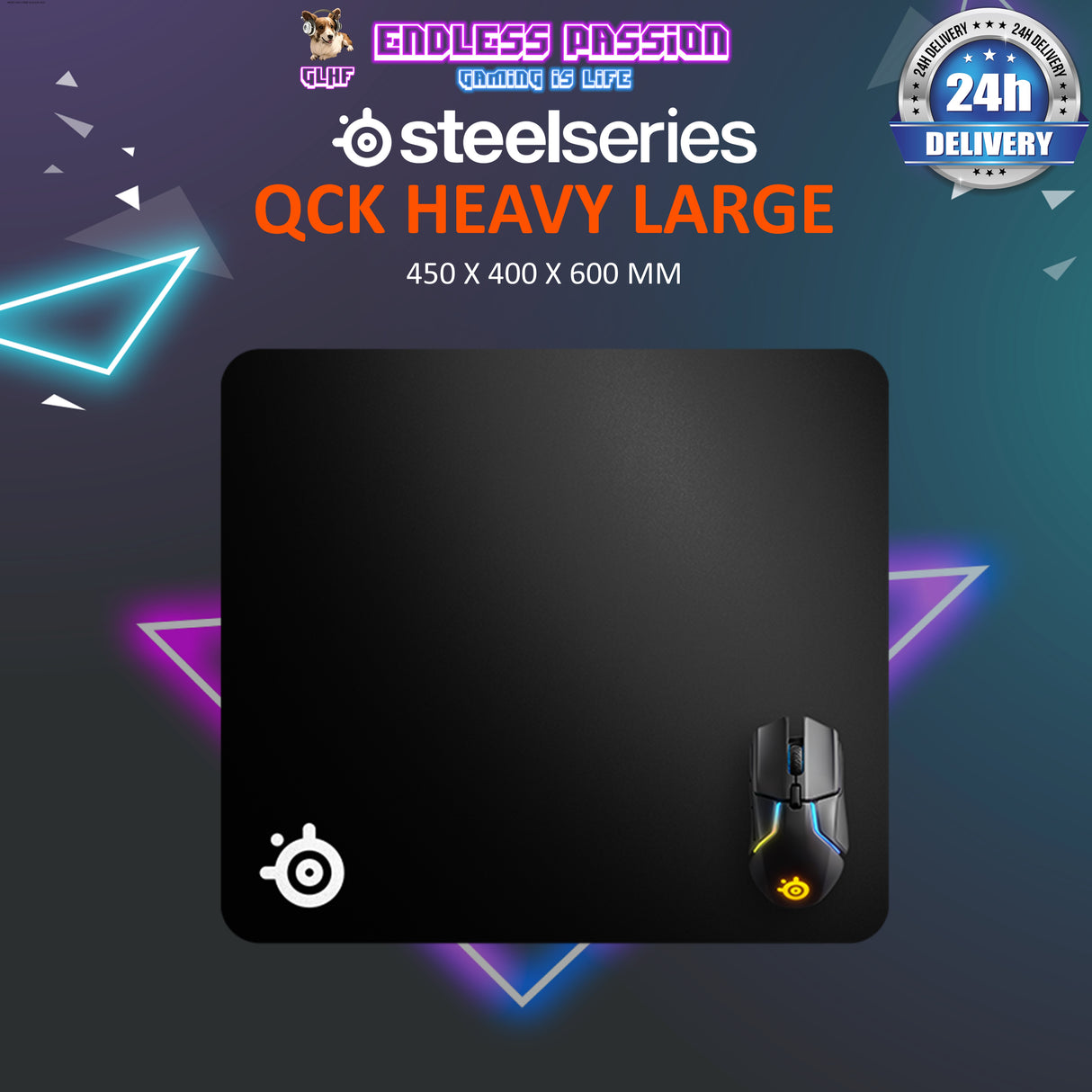 SteelSeries Qck Heavy Gaming Mousepad