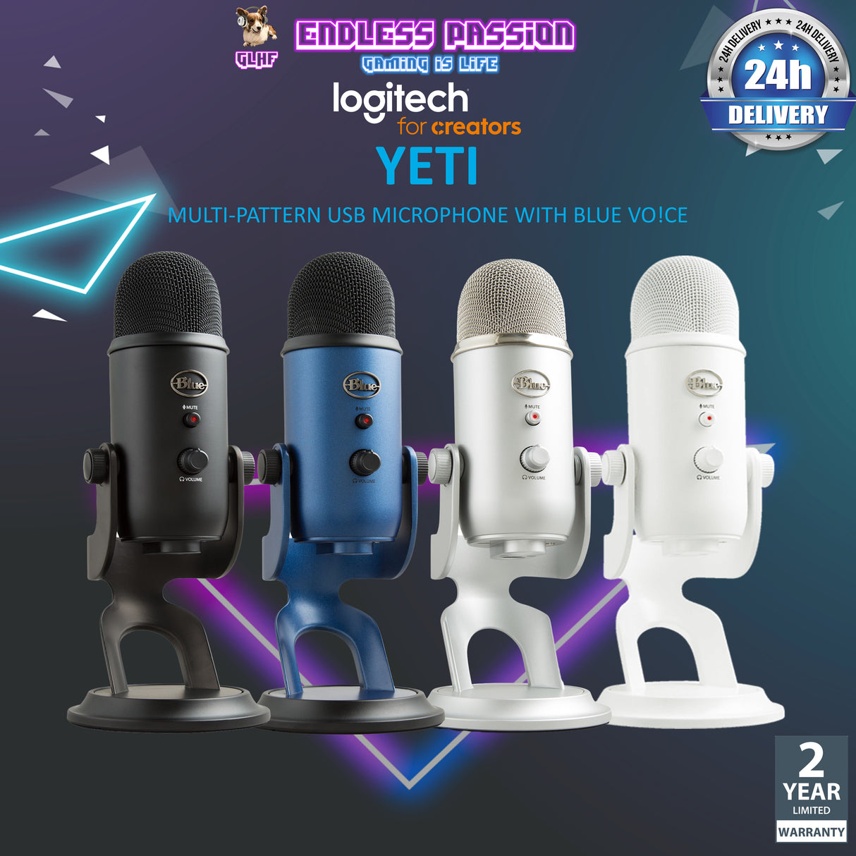 Logitech G Blue Yeti Microphone