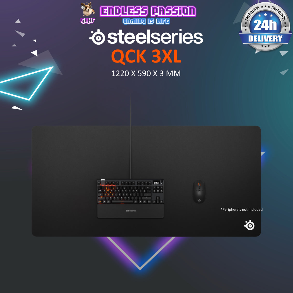 SteelSeries Qck 3XL Gaming Mousepad