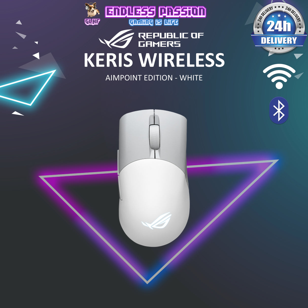 Asus ROG Keris Wireless AimPoint Gaming Mouse