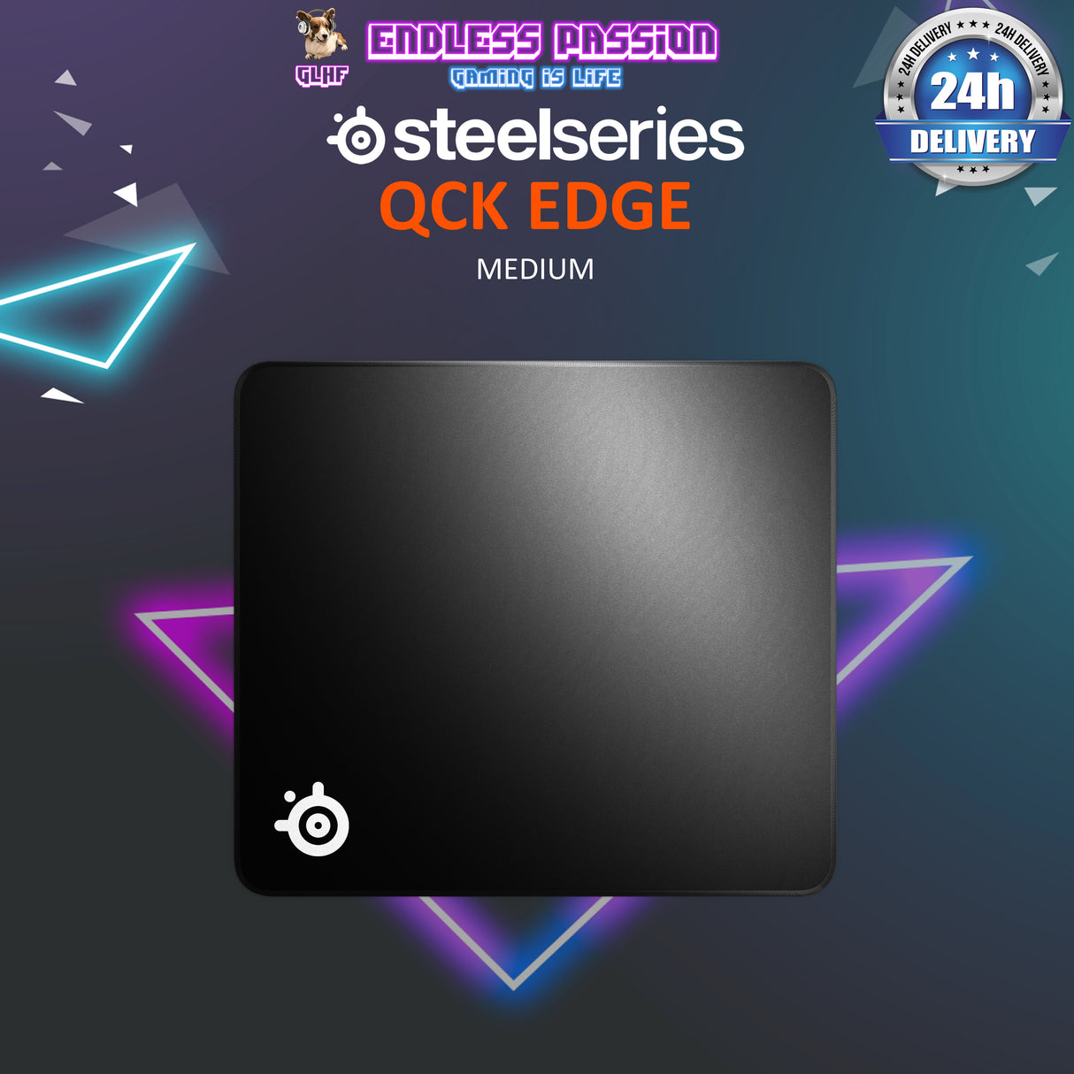 SteelSeries Qck Edge Gaming Mousepad