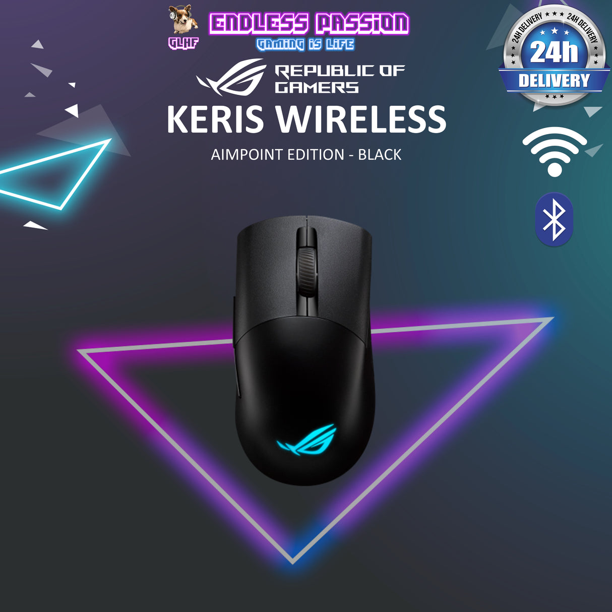 Asus ROG Keris Wireless AimPoint Gaming Mouse