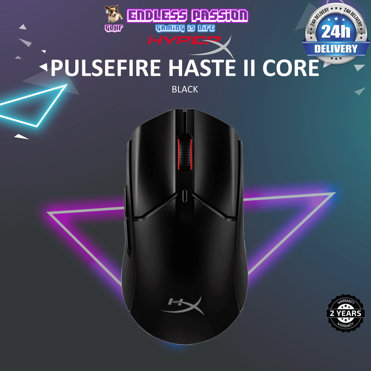 HyperX Pulsefire Haste 2 Core Wireless Gaming Mouse