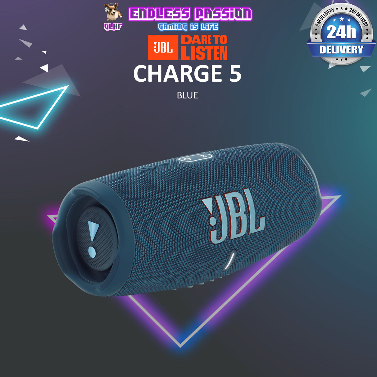 JBL Charge 5 Portable Bluetooth Speaker