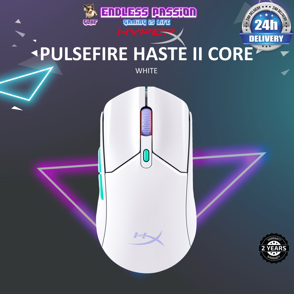 HyperX Pulsefire Haste 2 Core Wireless Gaming Mouse