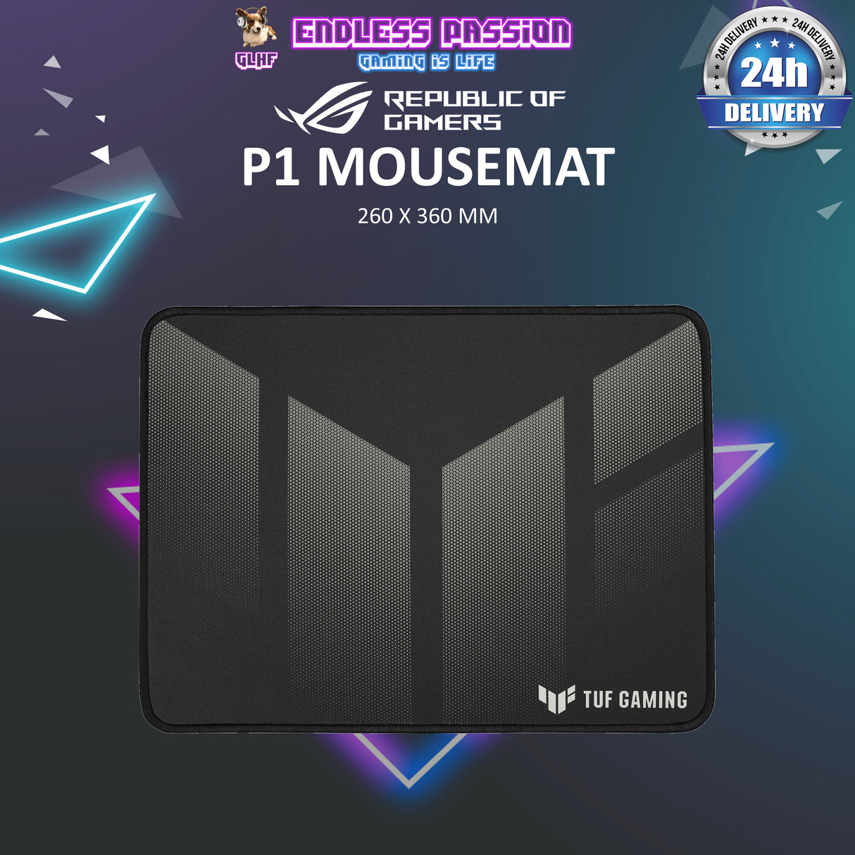 Asus TUF Gaming P1 Gaming Mouse Pad