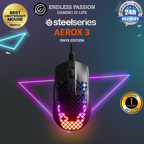 SteelSeries Aerox 3 (2022) Gaming Mouse